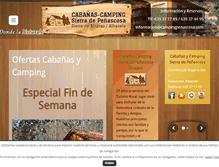 Tablet Screenshot of campingpenascosa.com